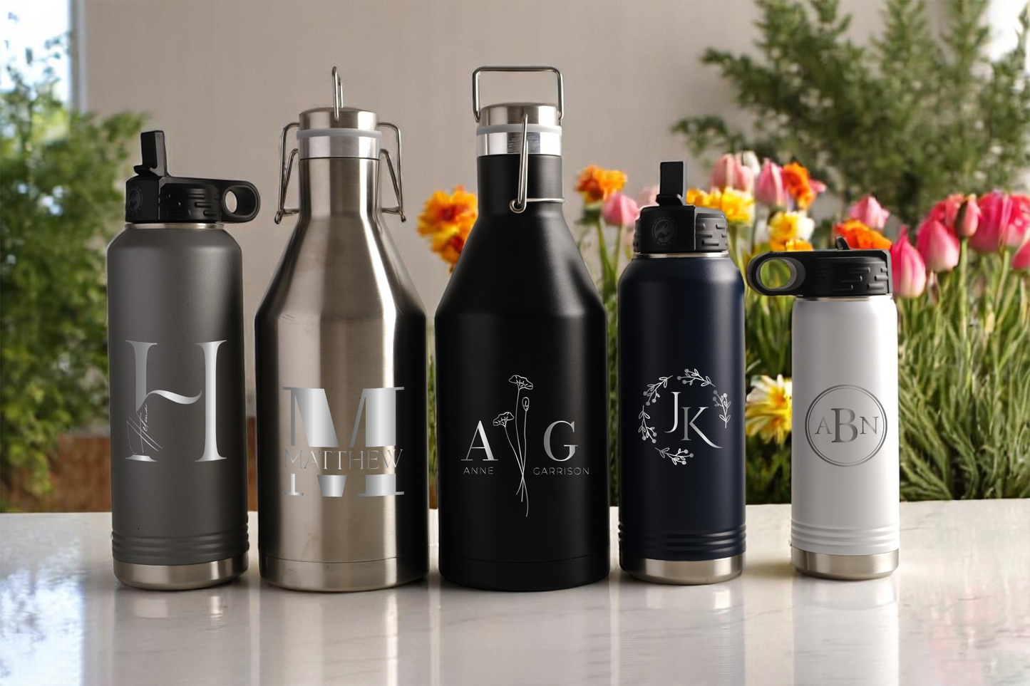 Large Water Bottles (64 OZ)