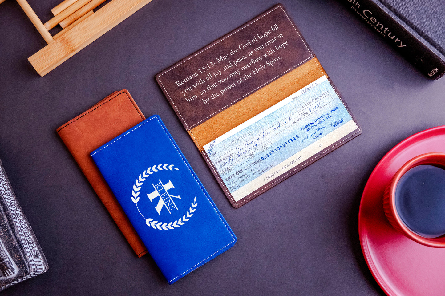 CHECKBOOK COVER