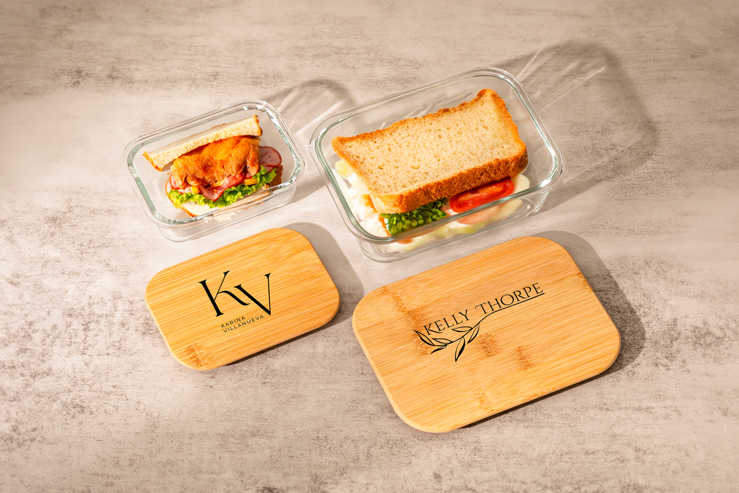 RECTANGLE GLASS CONTAINER