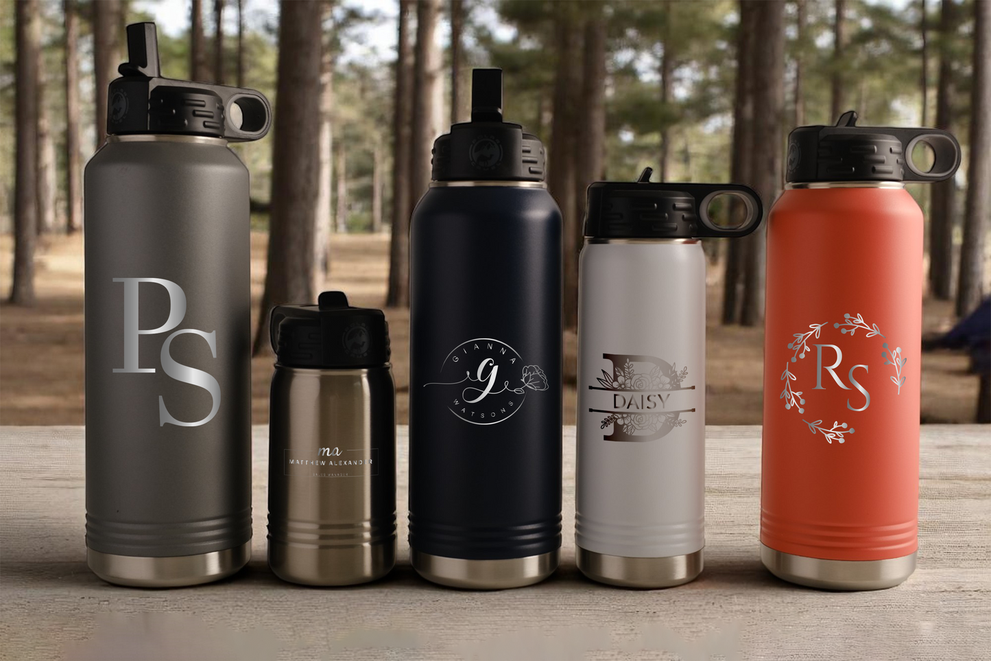 Large Water Bottles (64 OZ)
