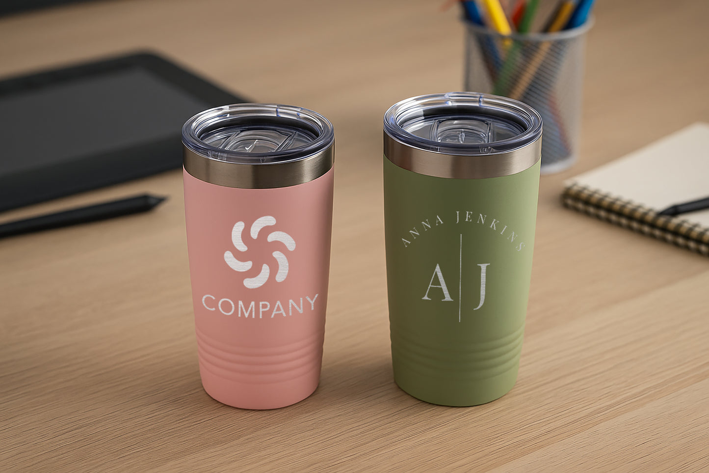 PASTEL RINGNECK TUMBLER 20 OZ