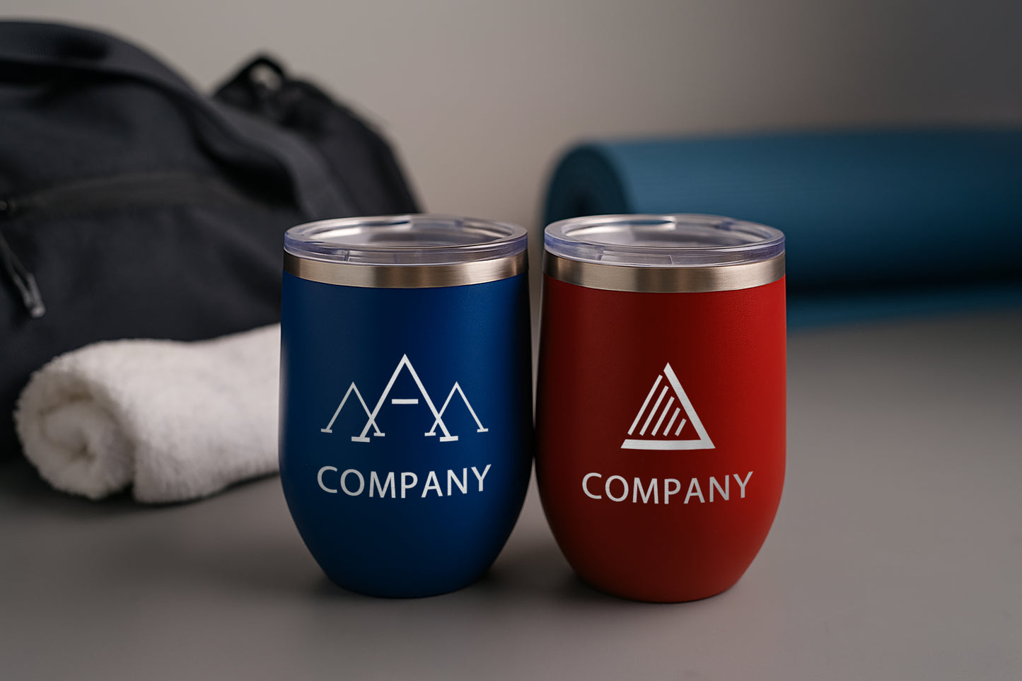 12 Oz Wine Tumblers
