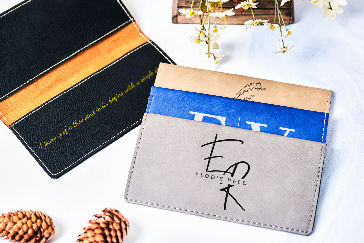 CHECKBOOK COVER