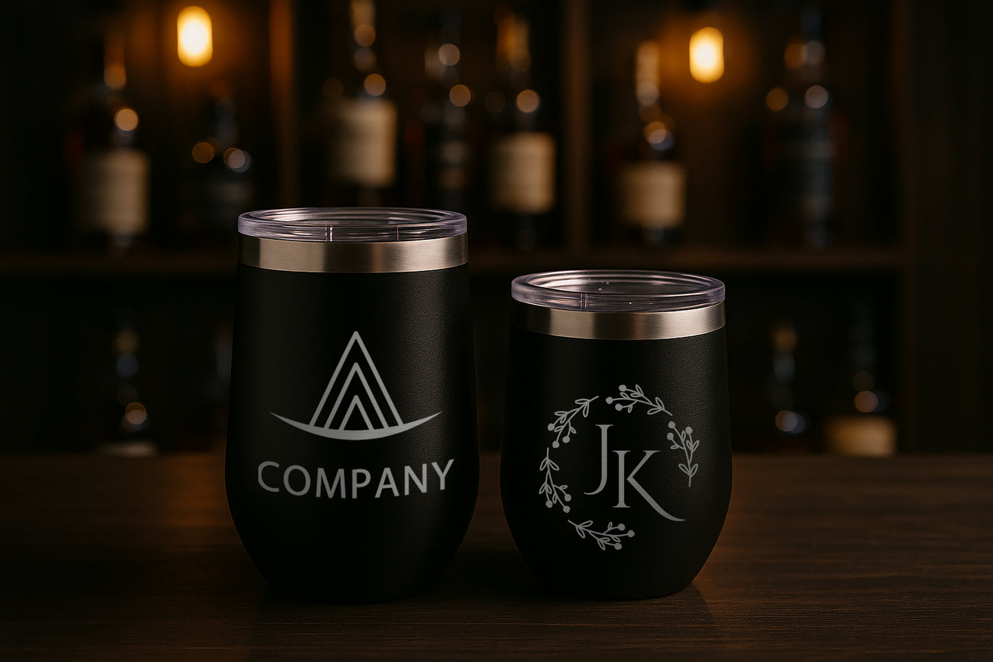12 Oz Wine Tumblers