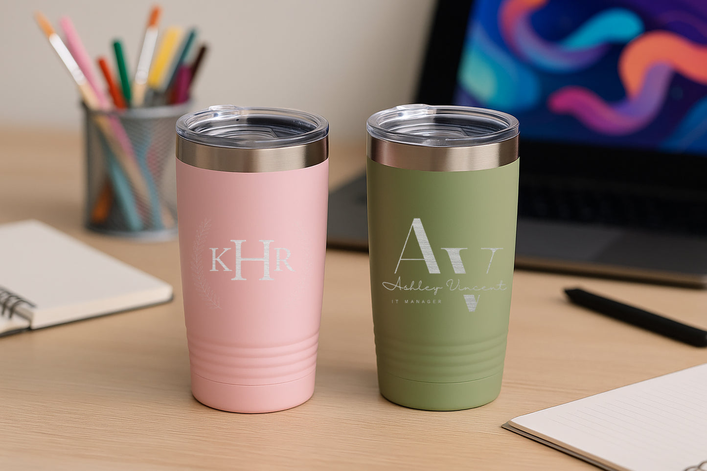 PASTEL RINGNECK TUMBLER 20 OZ