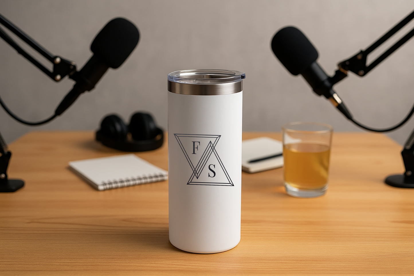 WHITE GHOST TUMBLER SET