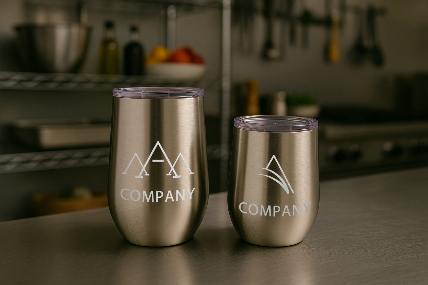 12 Oz Wine Tumblers