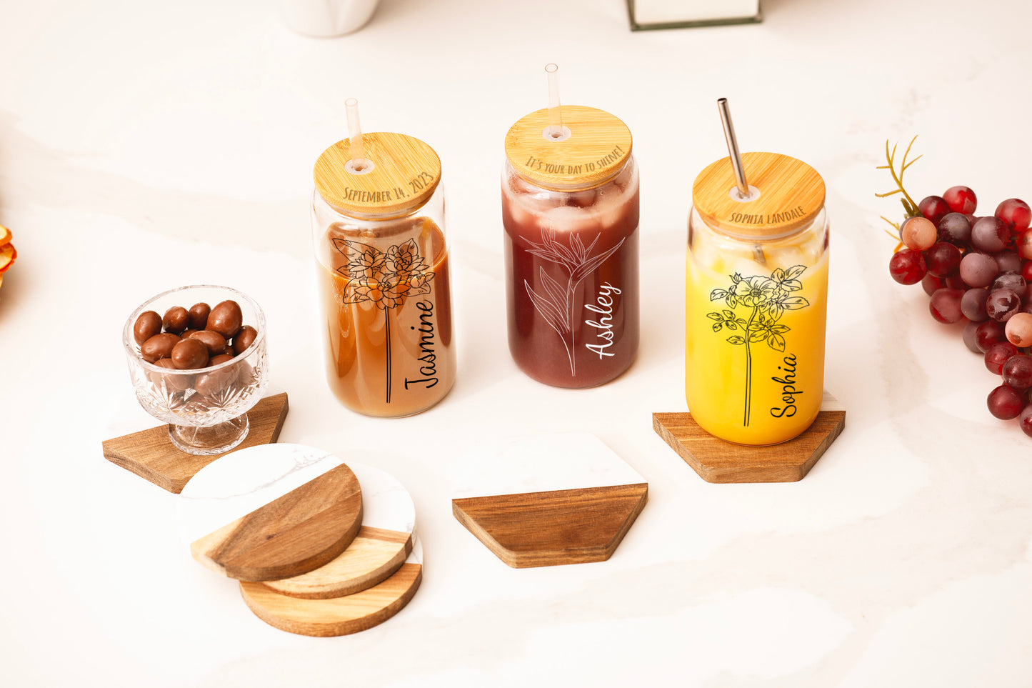 Glass Coffee Cups