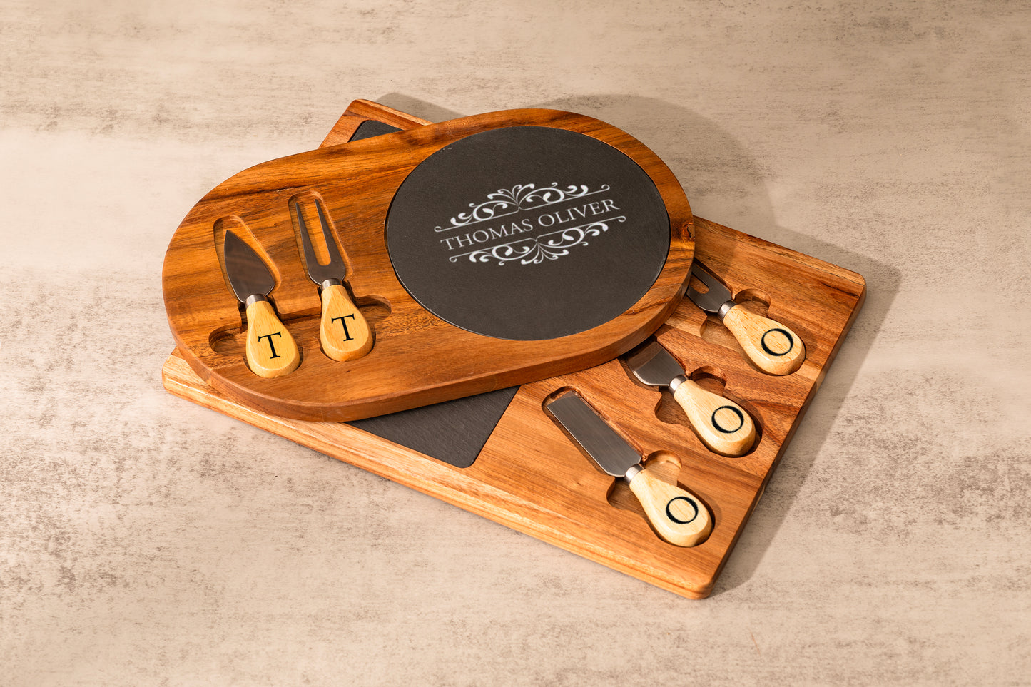 OVAL CHEESE SET