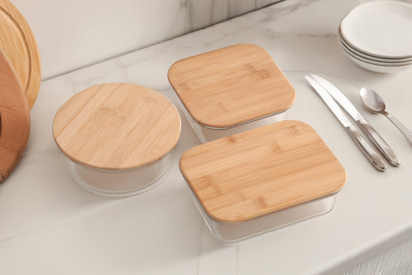 RECTANGLE GLASS CONTAINER
