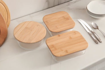 ROUND GLASS CONTAINER