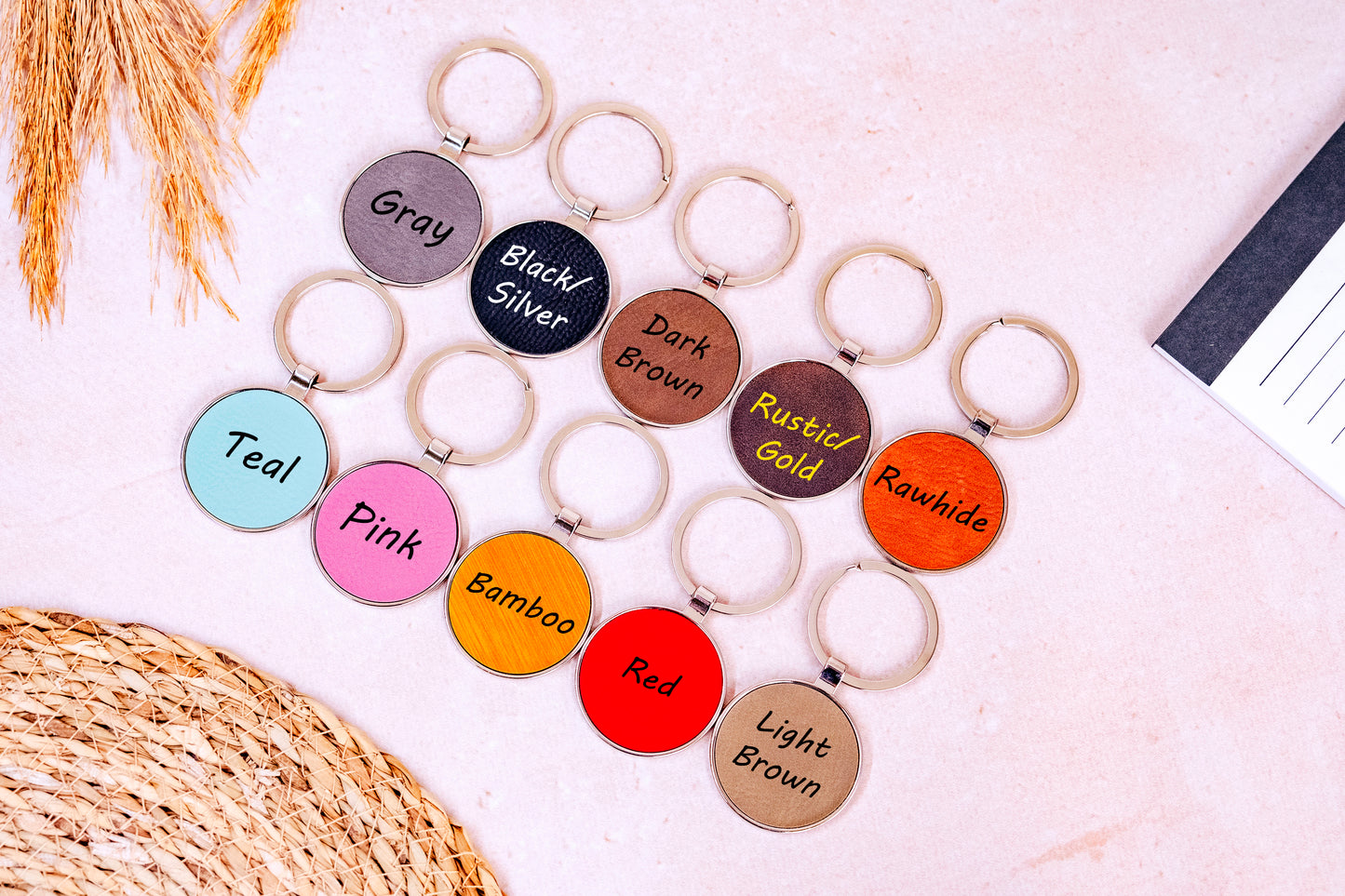 ROUND KEYCHAIN