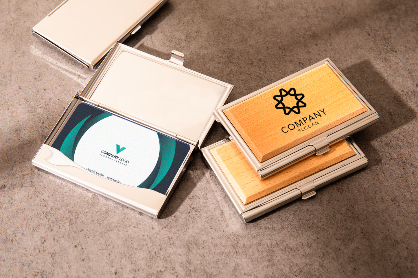 BAMBOO CARD HOLDER