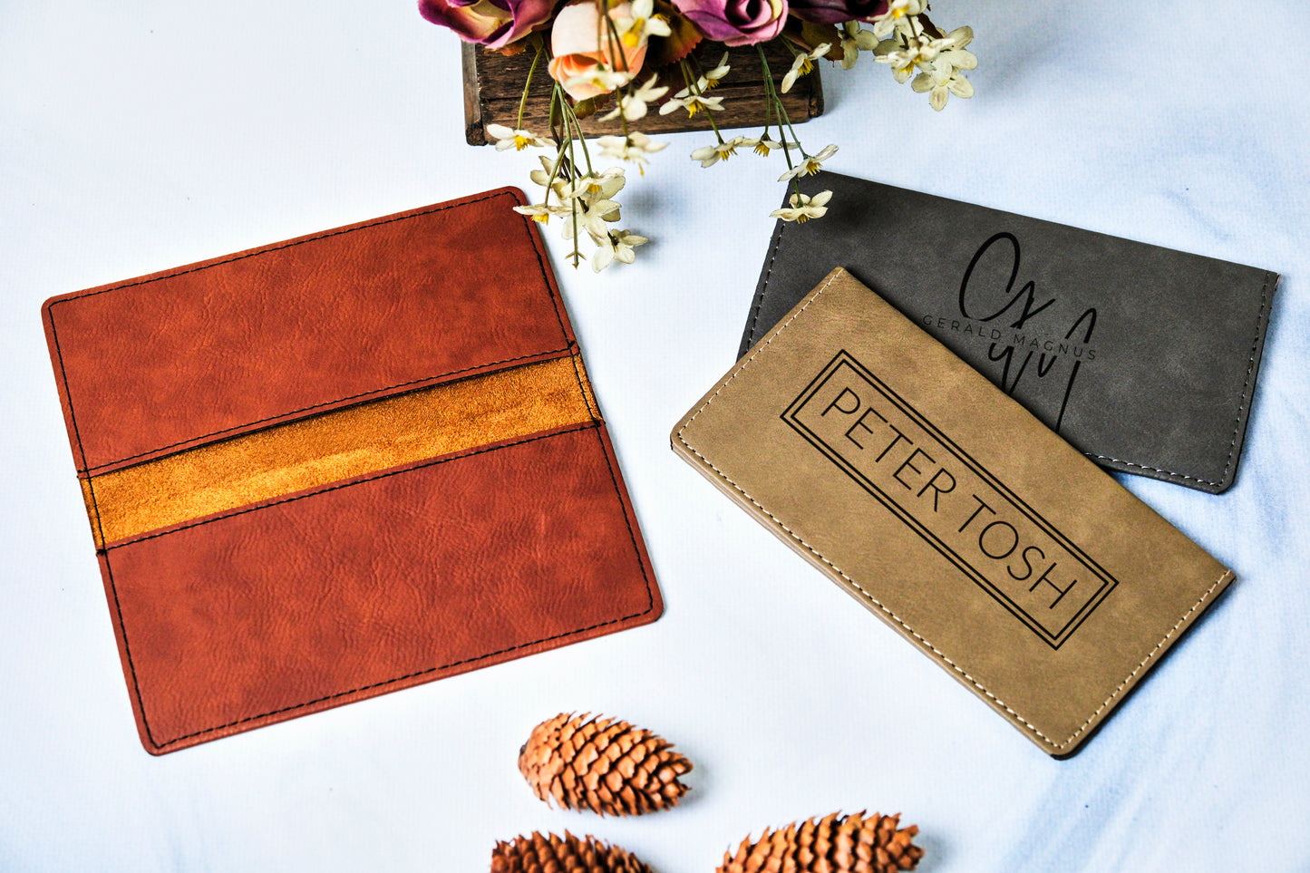 CHECKBOOK COVER
