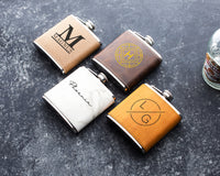 LEATHER FLASK