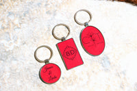 RECTANGULAR KEYCHAIN