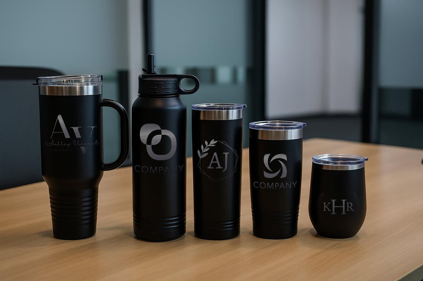 BLACK GHOST TUMBLER