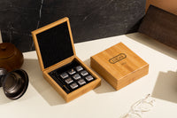 Bamboo Whiskey Stone Set