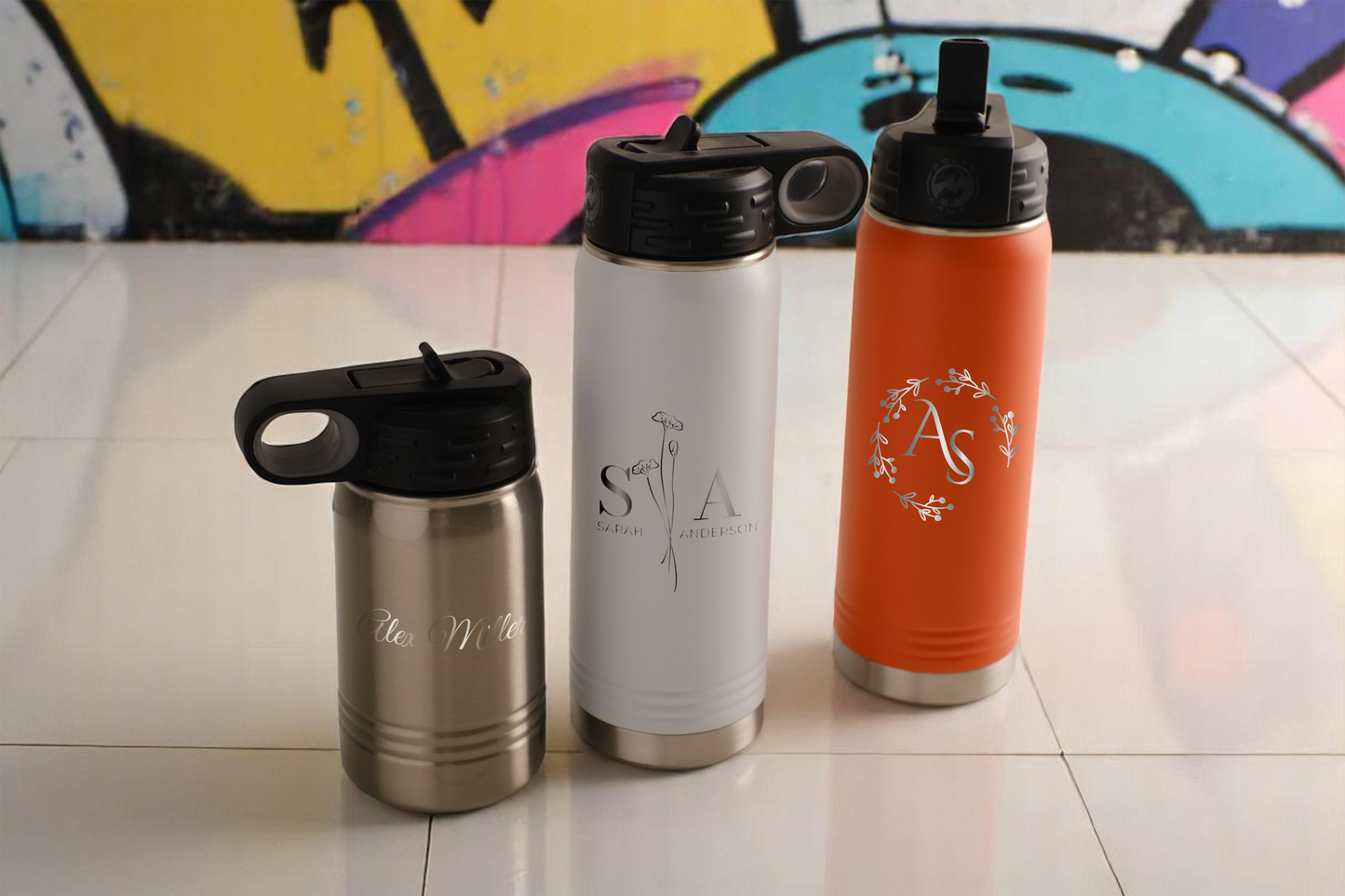 Large Water Bottles (64 OZ)