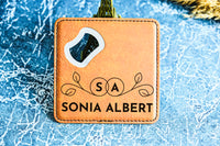 BOTTLE OPENER COASTER