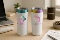 WHITE PRISM TUMBLER