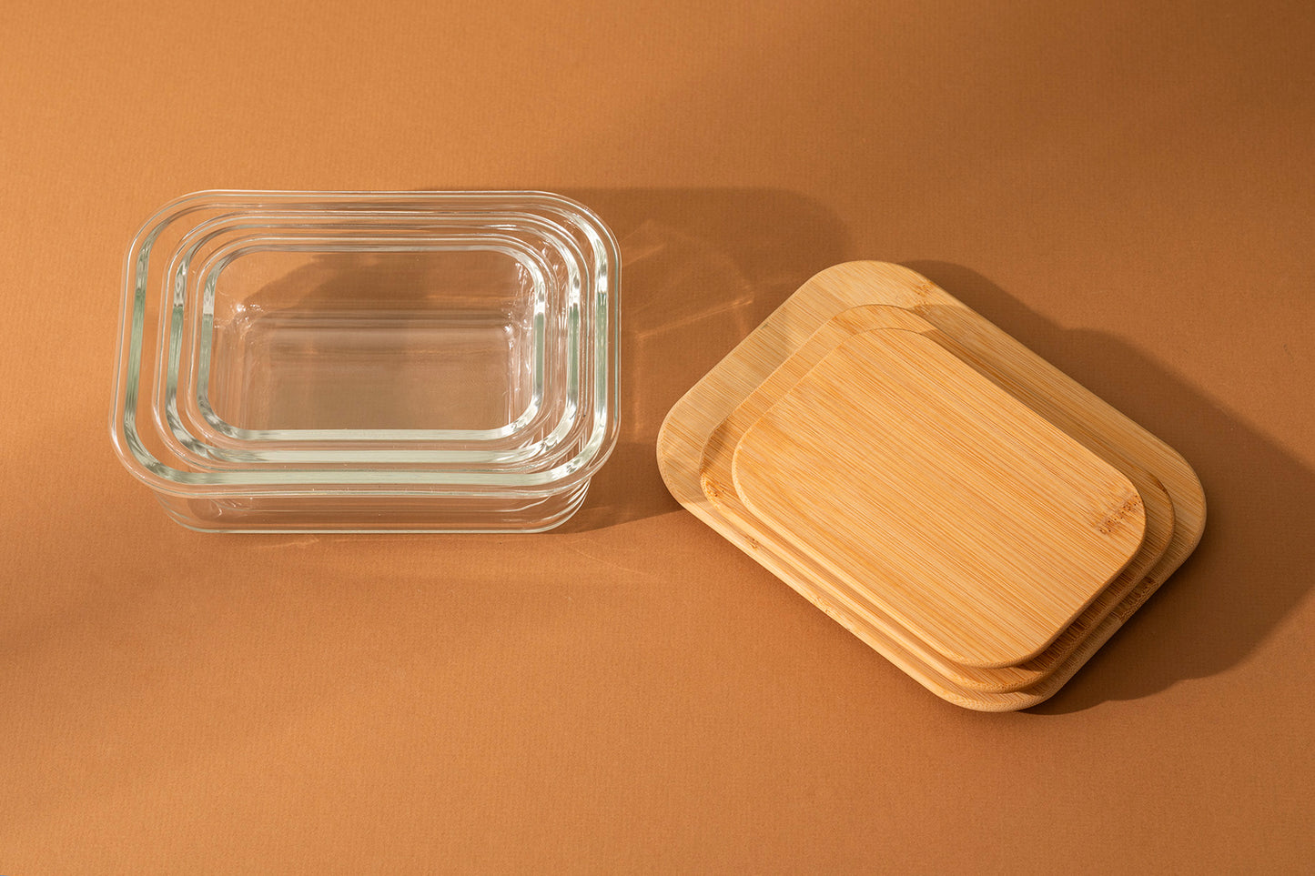 RECTANGLE GLASS CONTAINER