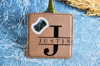 BOTTLE OPENER COASTER