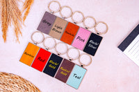 RECTANGULAR KEYCHAIN