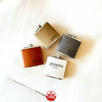 LEATHER FLASK