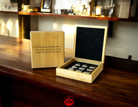 Bamboo Whiskey Stone Set